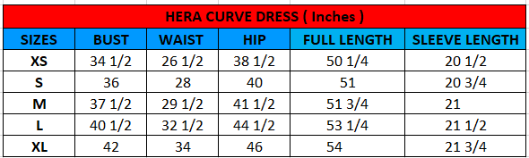 Hera - CURVE DRESS