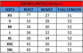 Ebony Dress  