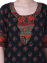 Nazakat A-Line Kurta with Cigarette Pant (Top Closeup)