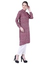 Sanskari A-line Kurta (side 2)