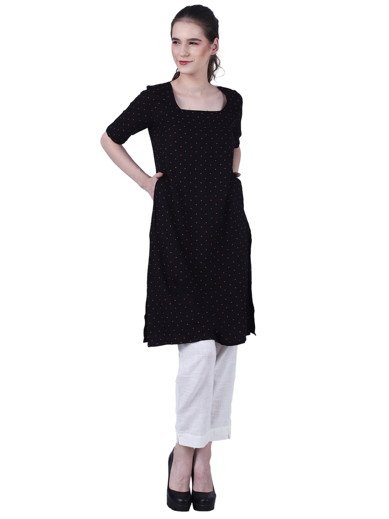 Anant Apsara A-line Kurta (Side 1)