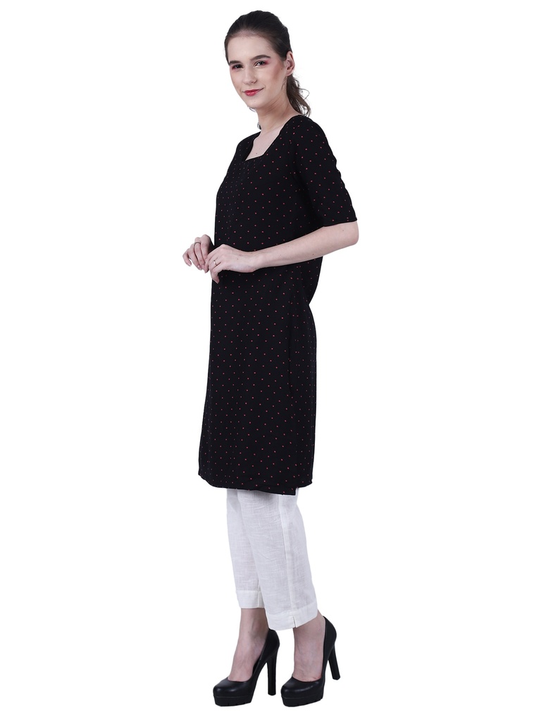 Anant Apsara A-line Kurta (side 2)