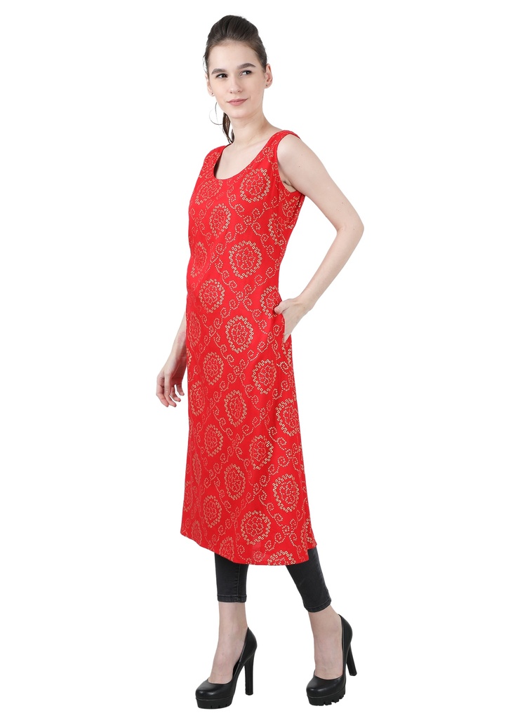 Innayat A-line Kurta side 1