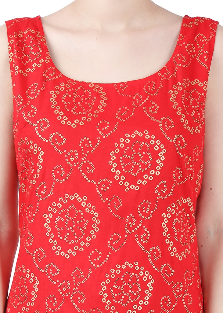 Innayat A-line Kurta Closeup