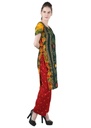 YASTI- Bandhani Salwar Straight Pant Set with Dupatta side 1