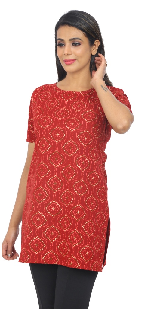 Avani Short A-Line Kurta Side 1