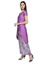 BRITTI Wrap A-line Kurta with Palazzo pants  (Side 2)