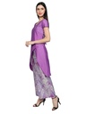 BRITTI Wrap A-line Kurta with Palazzo pants  (Side 2)