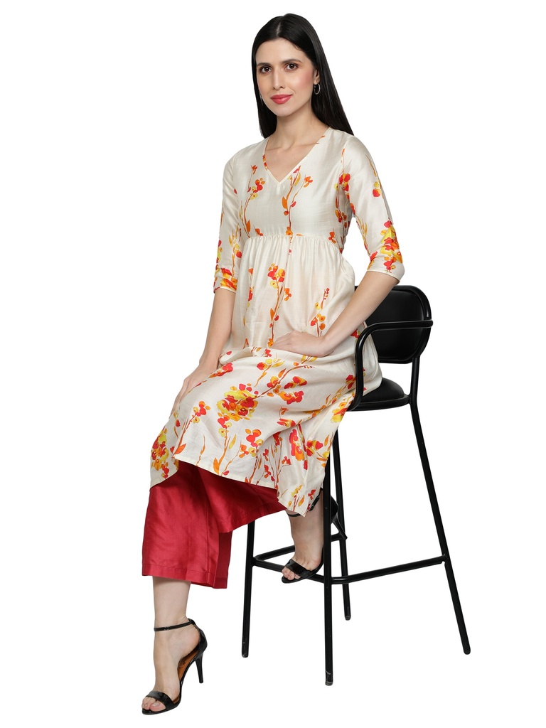 KASHISH Anarkali Kurta with Palazzo Pants (Front 2)
