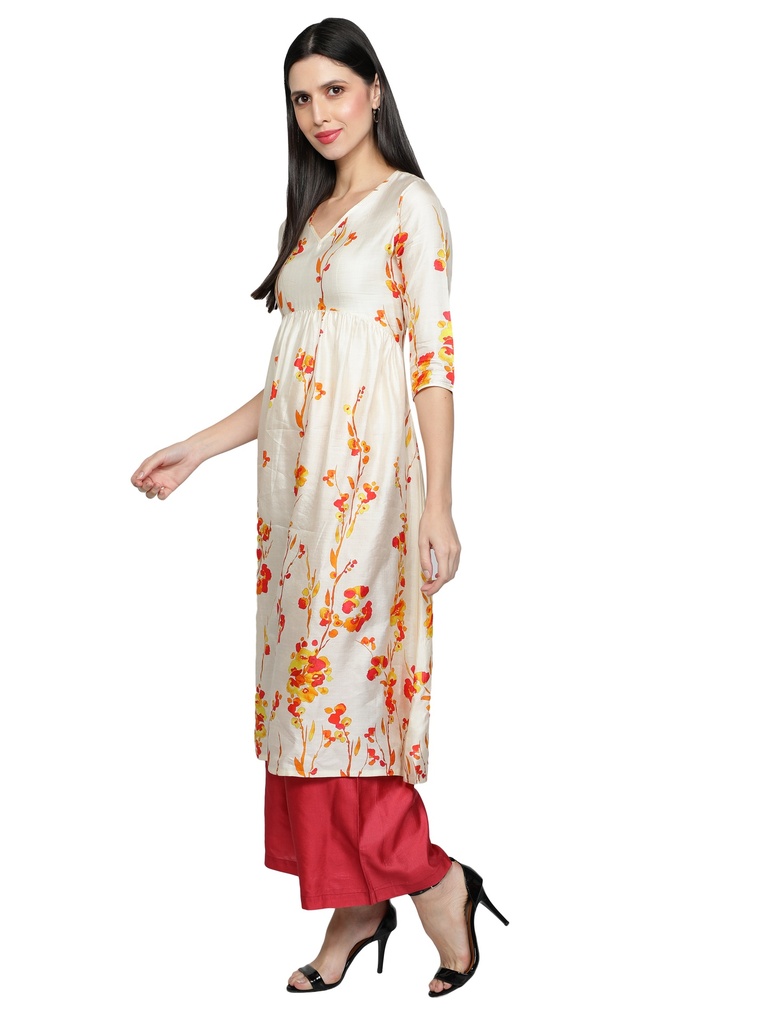 KASHISH Anarkali Kurta with Palazzo Pants (Side 1)