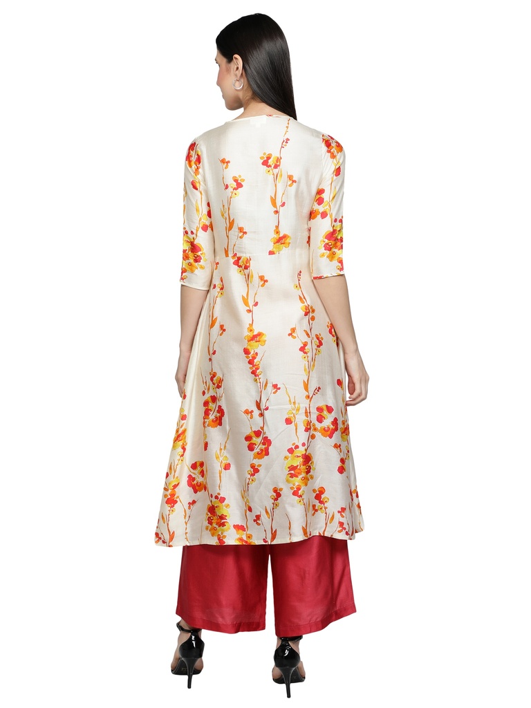 KASHISH Anarkali Kurta with Palazzo Pants (Back)