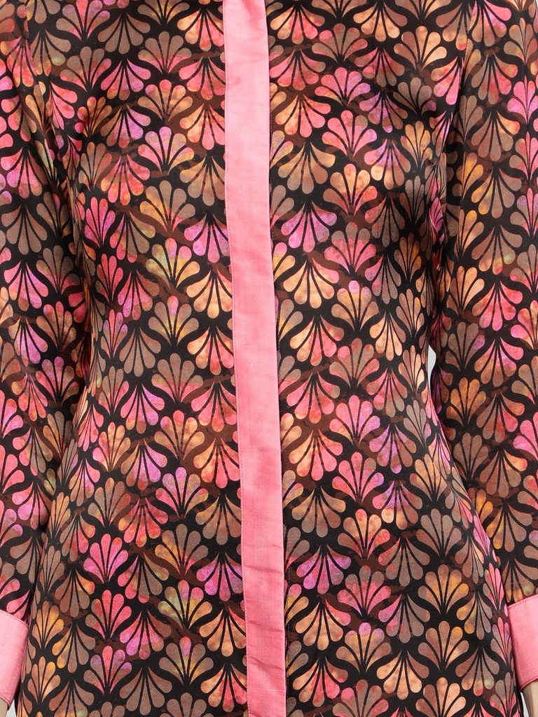 MODISH A-line Kurta with cigarette pant (Closeup 1)