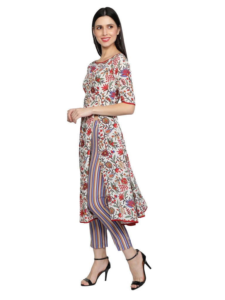 EPOCH Anarkali Kurta with Palazzo(Side 1)