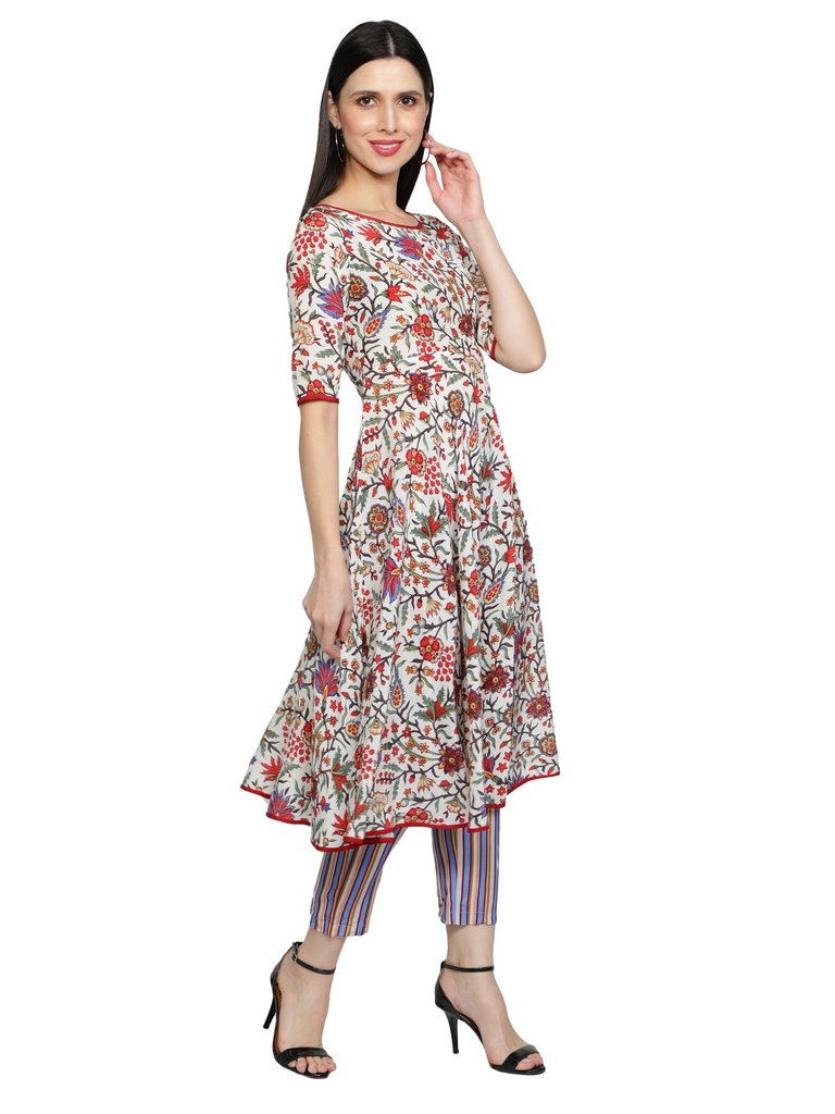 EPOCH Anarkali Kurta with Palazzo(Side 2)
