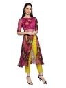 LAASYA Anarkali Kurta with Cigarette Pants(Side 1)
