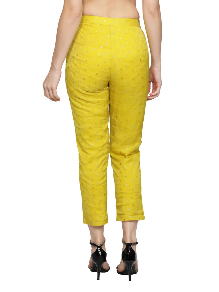 LAASYA Anarkali Kurta with Cigarette Pants(Closeup 3)