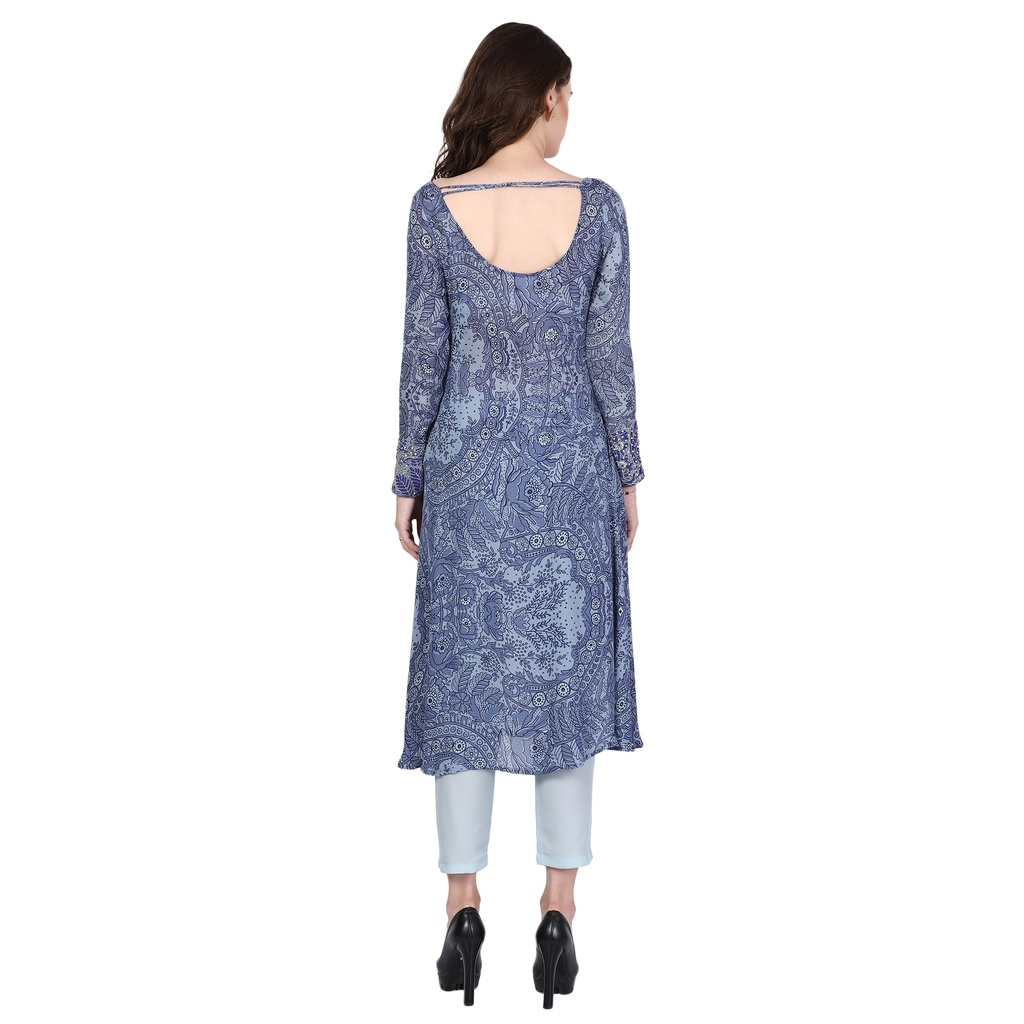 VERITY A-line Kurta with Cigarette Pants