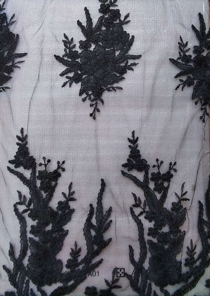 [CH 155 (162018B)100% POLYESTER (130 CMS)(180 CMS)(Embroidery)] CH 155