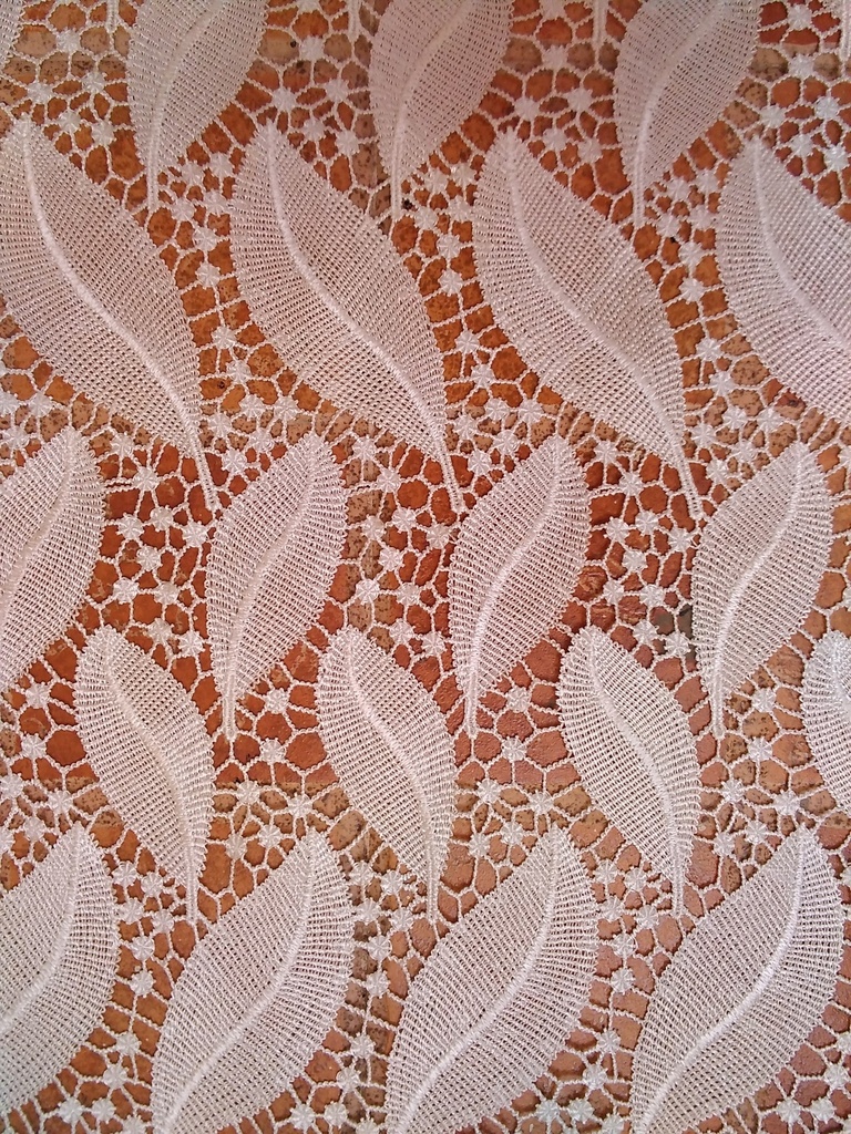 [CH 142 Polyester Chemical Lace (Width- 120- 125 CM)(Embroidery)] CH 142
