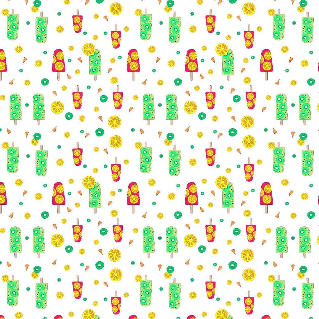 [POCKET SQUARE] FRESH POP (A, Silk Satin)