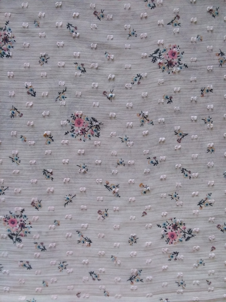 [OTA 676(A) Poly GGT & Chiffon Dobby (Width- 42")(Printed)] OTA 676 (A)