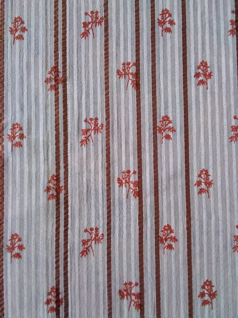 [OTA 649(A) 97% Polyester 3% Lurex (50D x 50D)(188:72) (Width 42")(85 +- 5% GSM)(Printed Woven)] OTA 649 (A)