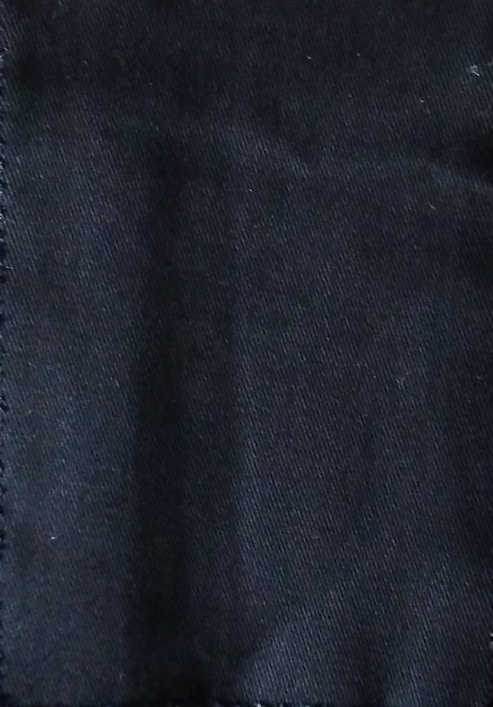 [OTA 525(A) Weave-3/1 Drill (Color- Jet Black)(Width 56-57)(Weight 12.50 OZ)(Denim)] OTA 525 (A)