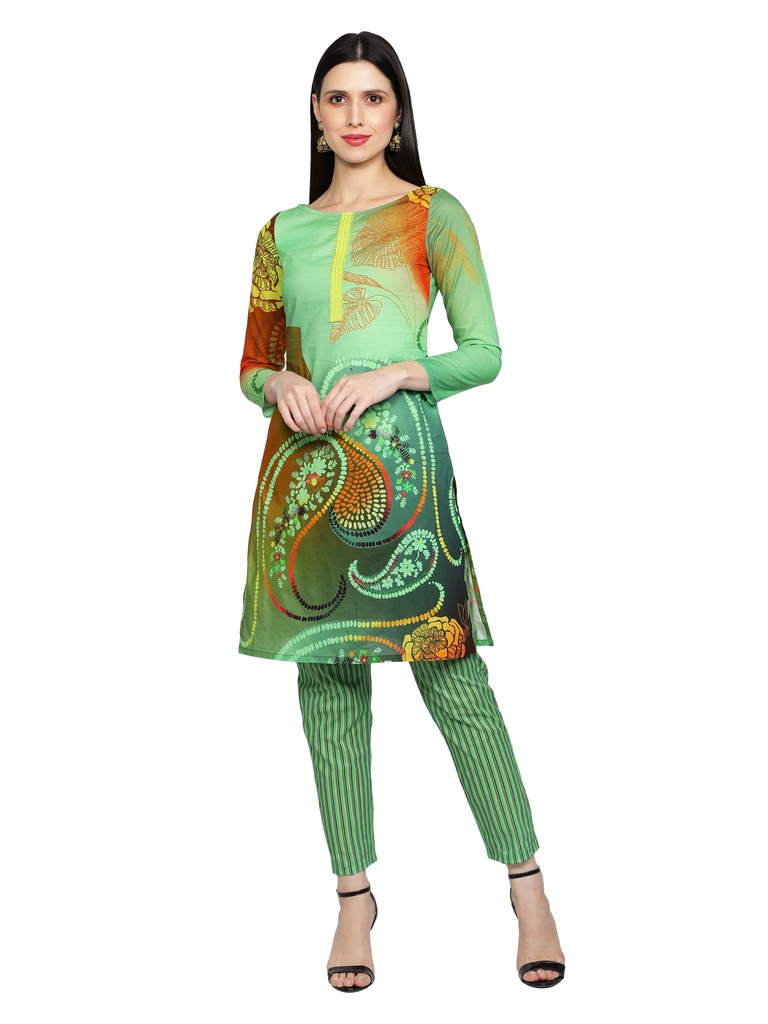 EMBRALD BEAUTY A-Line Kurta with Cigarette Pant