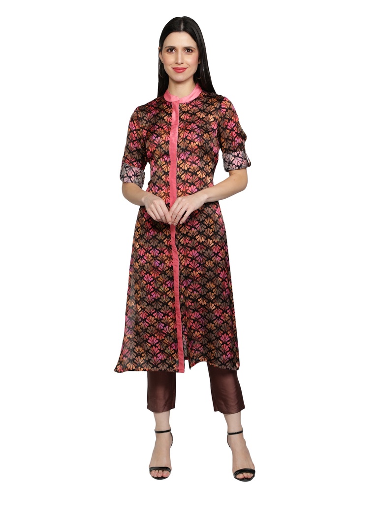 MODISH A-line Kurta with cigarette pant