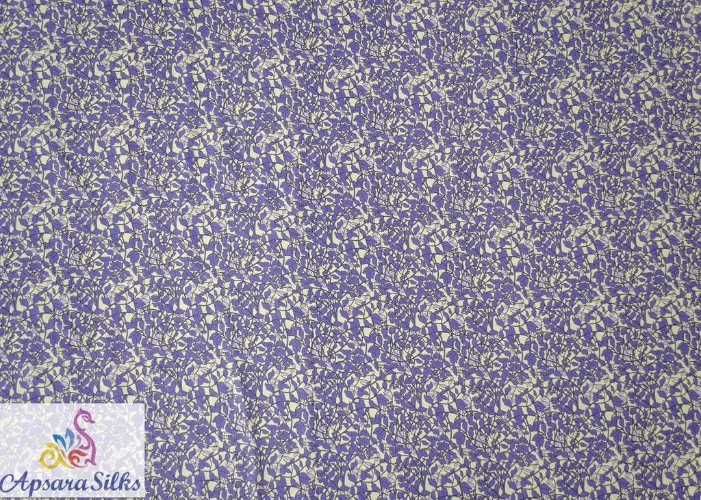 [Printed Woven Fabric 100% Silk 54" 70 GSM] 444STK2018