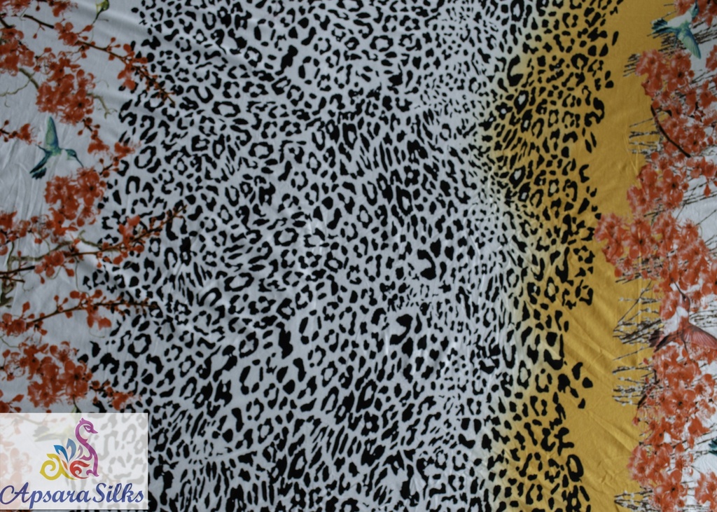 [Printed Knitted Fabric 94% Cotton 6% Spandex 58" 130GSM] 460STK2018