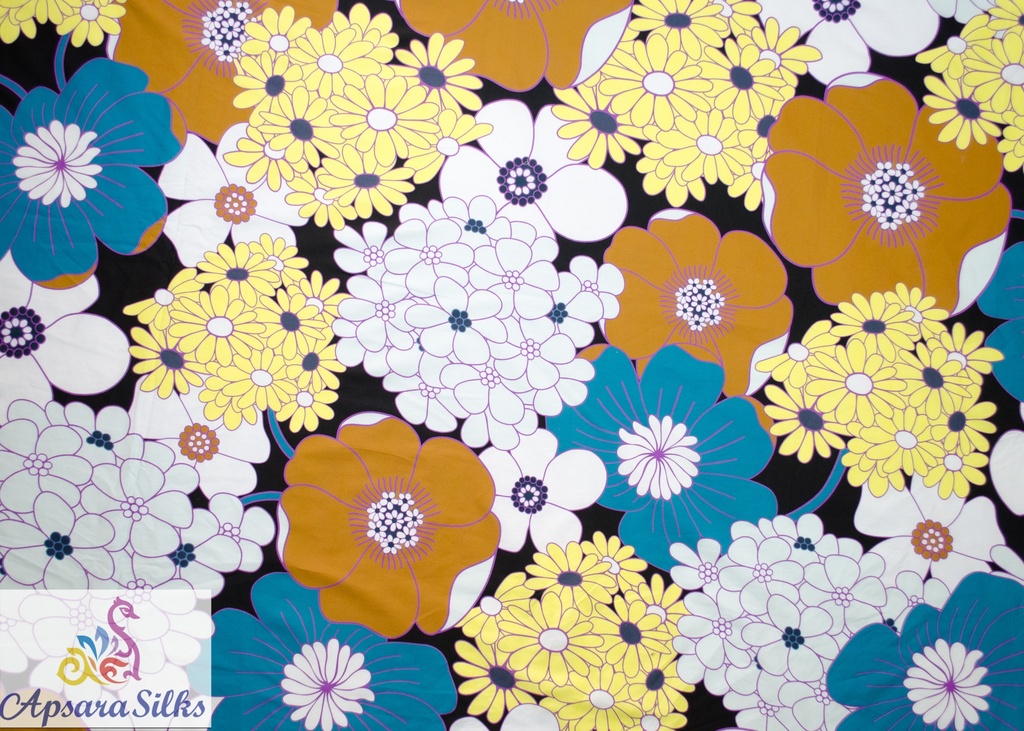 [Printed Woven Fabric 100% Cotton 58" 100GSM] 72STK2018