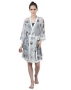 Wear We Met - Printed Robe