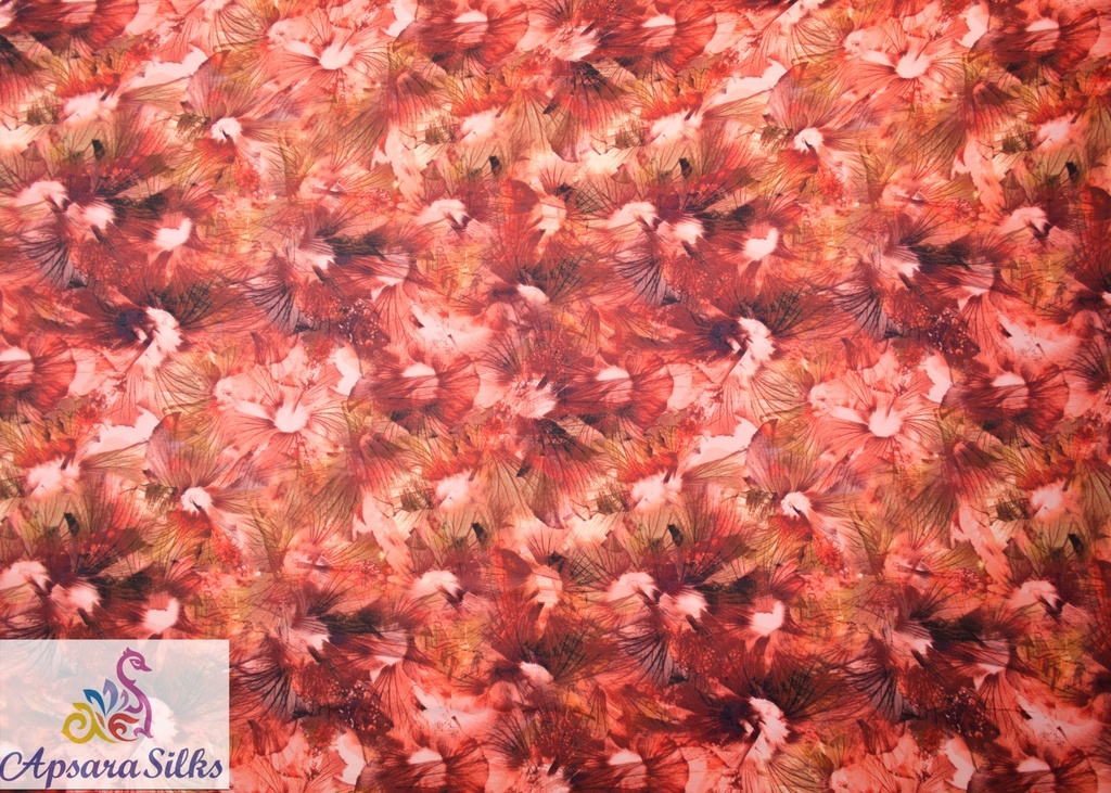 [Printed Woven Fabric 100% Polyester 60" 64GSM] 113STK2018