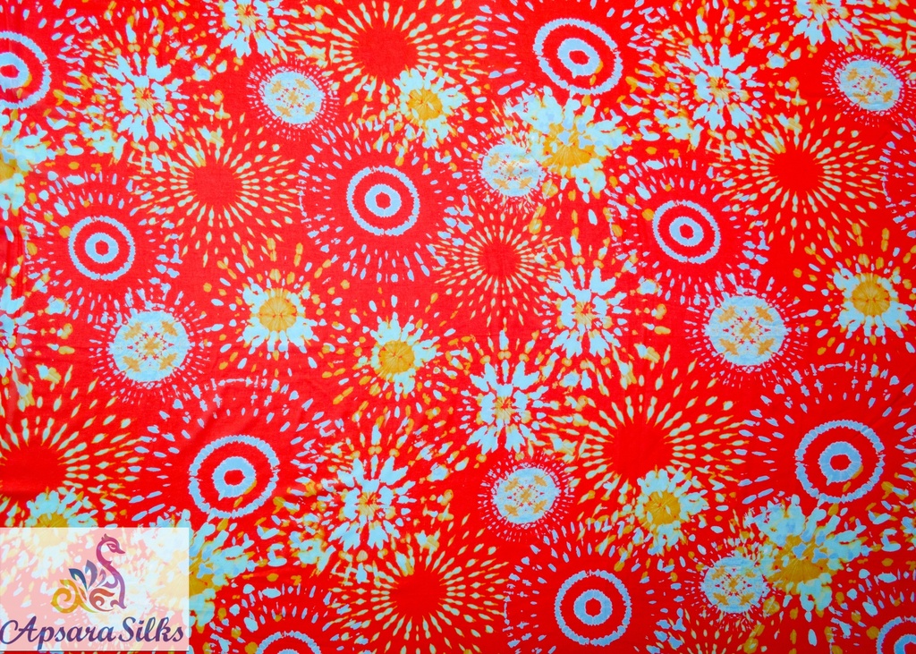 [Printed Woven Fabric 100% Polyester 58" 65GSM] 116STK2018