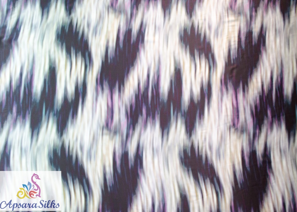 [Printed Woven Fabric 100% Silk 56" 70GSM] 126STK2018