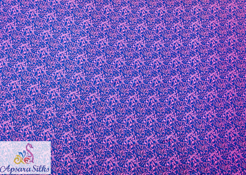 [Printed Woven Fabric 100% Silk 54" 70GSM] 143STK2018