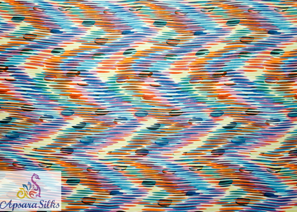 [Printed Woven Fabric 100% Polyester 60" 64GSM] 182STK2018