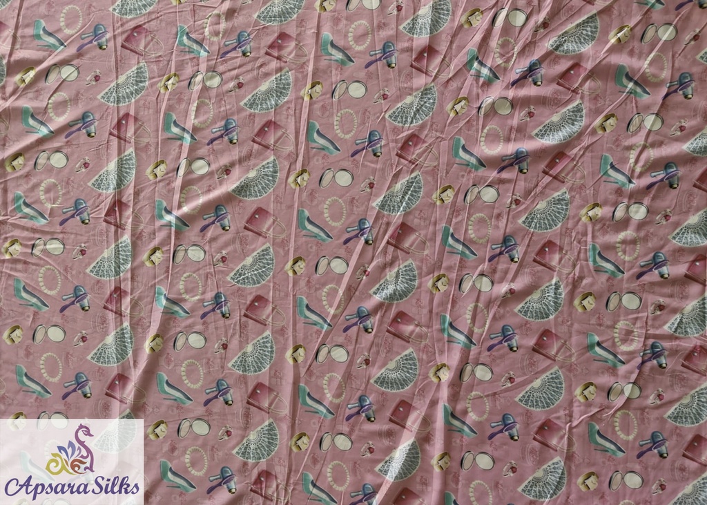 [Printed Woven Fabric 100% Cotton 54" 55GSM] 541STK2018