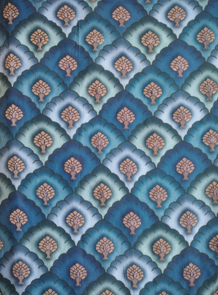 [OTA 761 (A) (Composition-  100% Viscose / Russian Ghichha) (Width- 44") (75 GSM) (Print)] OTA 761 (A)