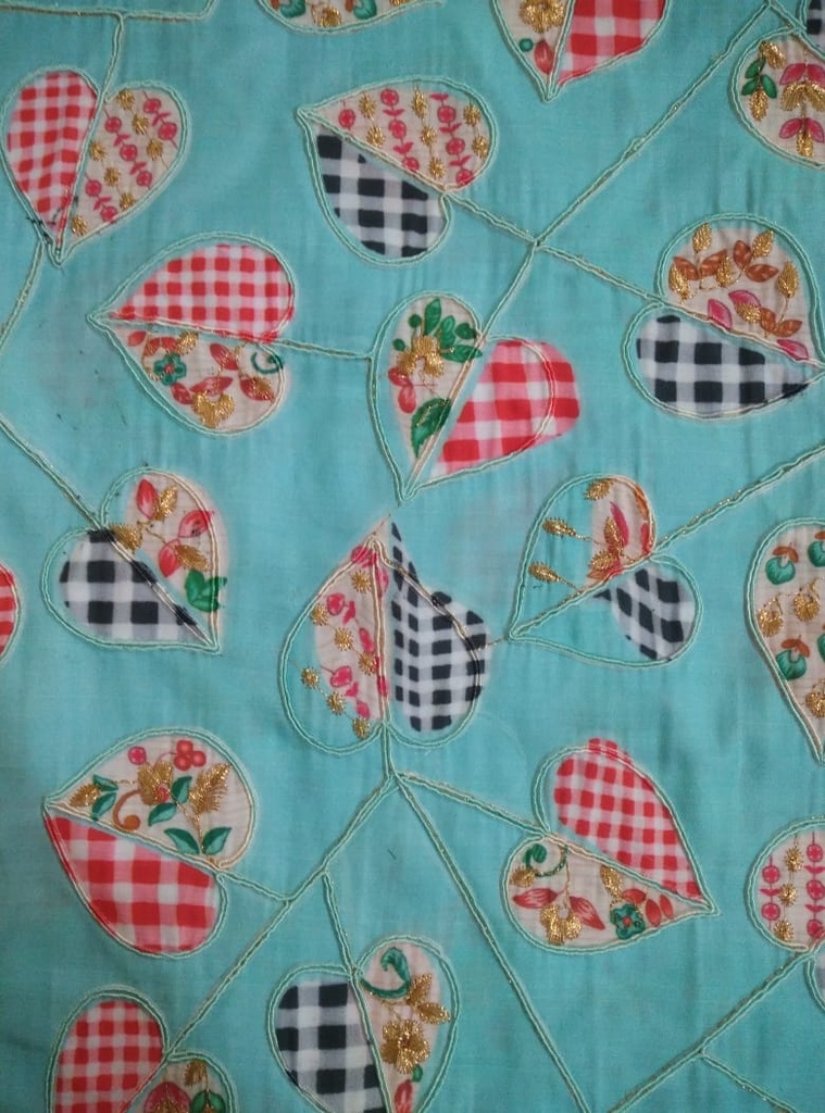 [OTA 770 (A) Composition- 100% Viscose - EMB Prn Position Poly Muslin (width -44") (150 GSM) (PRINTS)] OTA 770 (A)