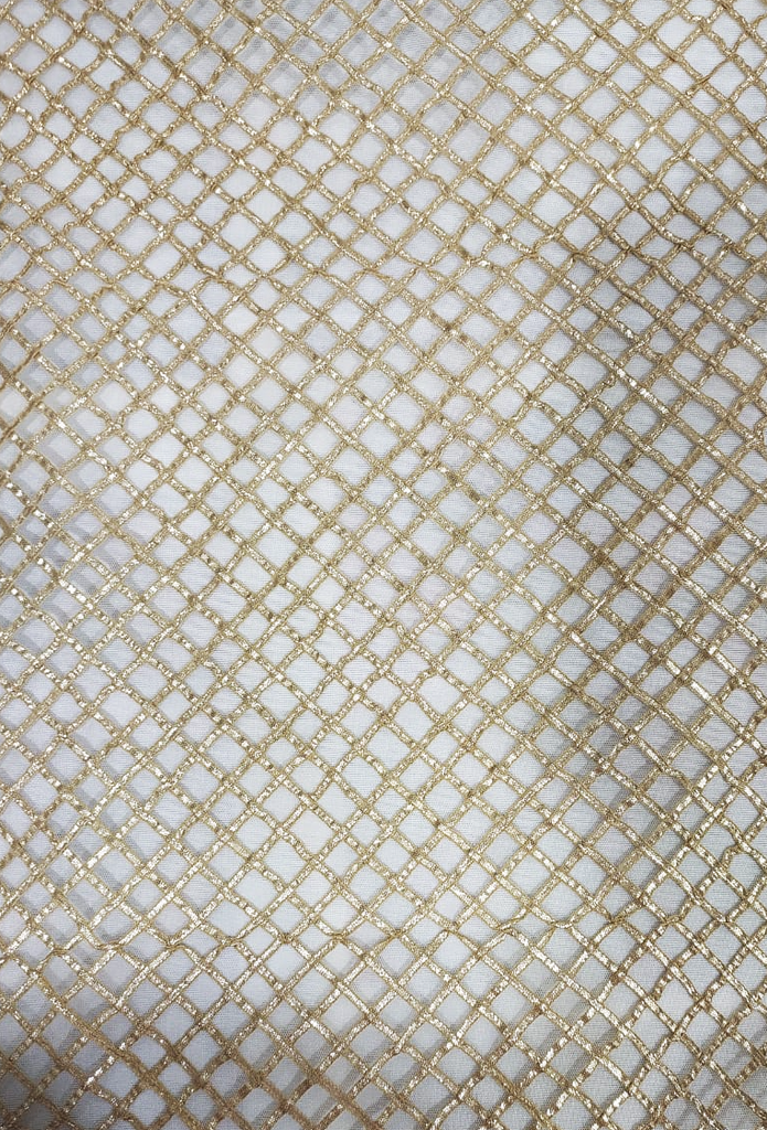 [OTA 779 Composition - 100% Polyester - Dyeable Net - Embroidery (Width - 44") (80 GSM)] OTA 779