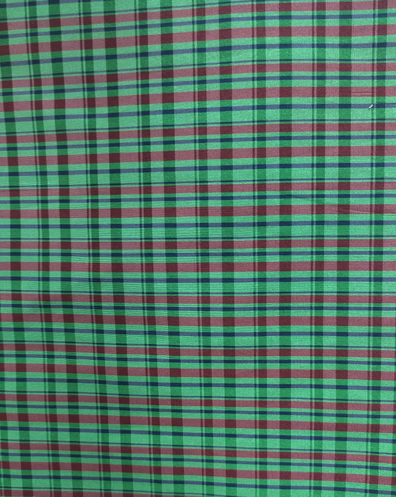 [OTA 456 (A)  Composition - 100% Polyester - Checks (Width -54")] OTA 456 (A)