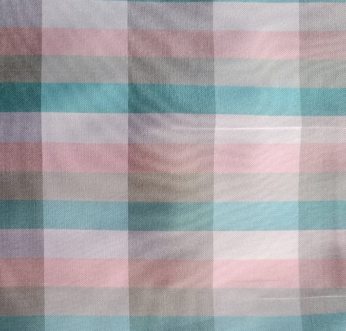 [OTA 453 (A) - Composition - 100% Polyester - Checks (Width -54")] OTA 453 (A)