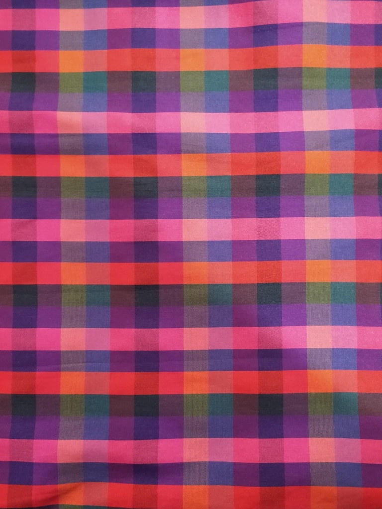 [OTA 916 (A) Composition - 100% Polyester - Checks (Width -54")] OTA 916 (A)
