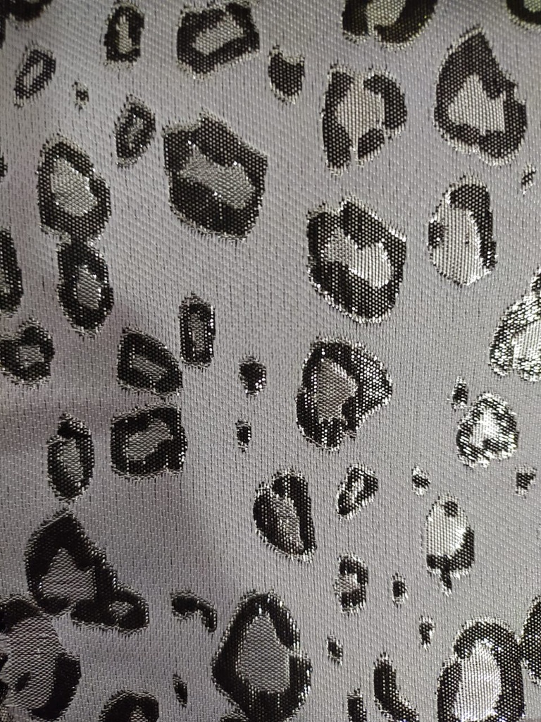 [OTA 447 (A) Composition - 88% Polyester , 12% Metallic  Jacquard (Width -54")] OTA 447 (A)