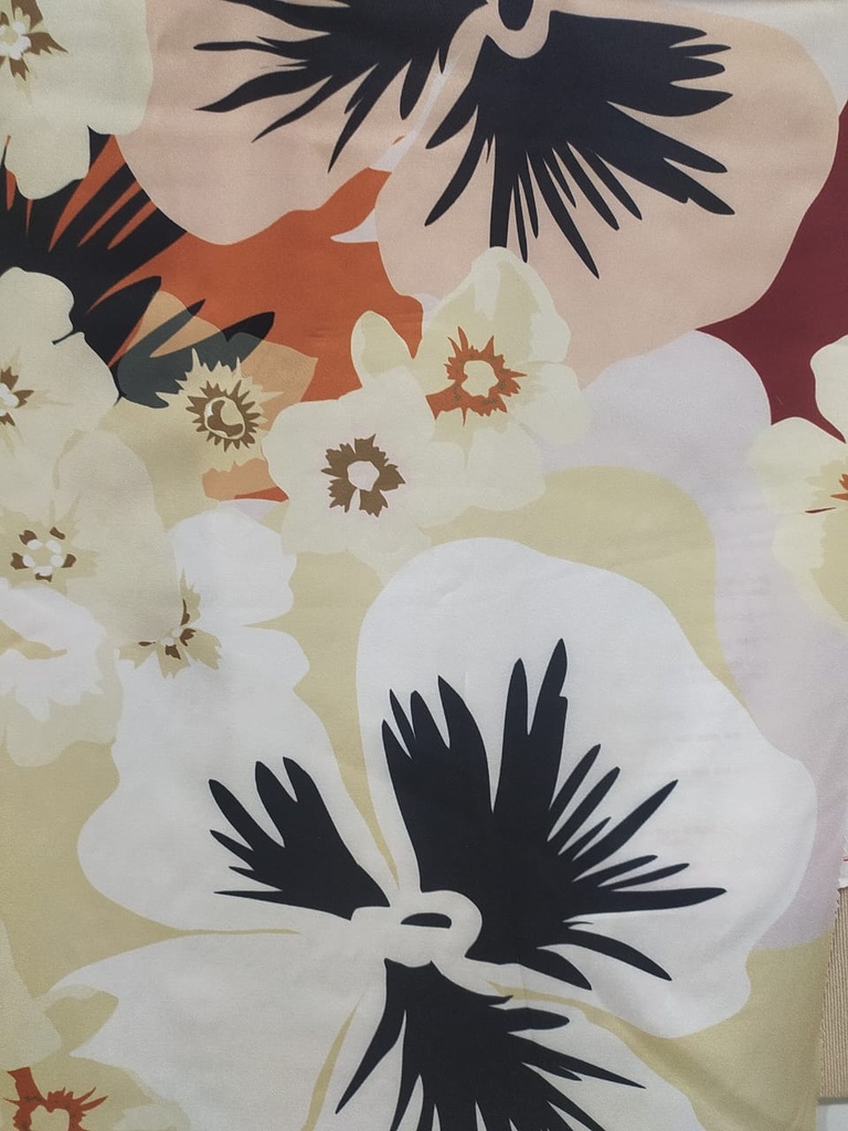 [OTA 829,Composition - 98% Polyester 2%Spandex (Width 150 cm) , Printed] OTA 829