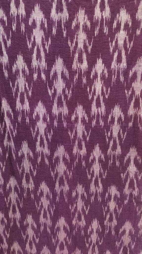 [OTA 499 (A) Composition - 100 % Cotton mercerised , weft Ikkat : Width - 44"] OTA 499 (A)
