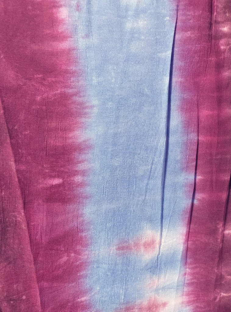 [OTA 504 (A) Composition -100% Viscose  - Tie Dye (Width -52")] OTA 504 (A)