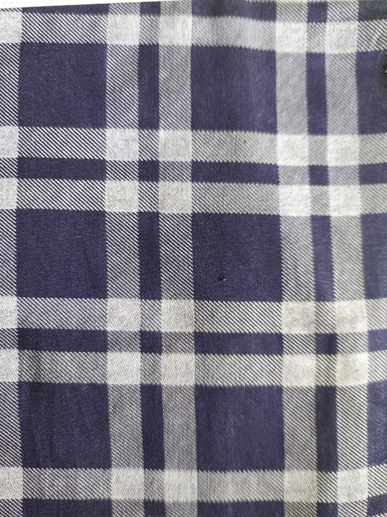 [OTA 387 (A)  Shade - Dk Indigo : Finish - printing : Width 58"] OTA 387 (A)